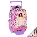 Ghiozdan cu troler Disney Violetta Colectia Flowers - ZBR18840