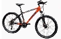 Bicicleta MTB DHS I 2687 21V model 2012-Negru-Rosu-420 mm - ONL8-212268700 Negru-Rosu Cadru 420 mm