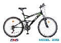 Bicicleta DHS 2642-18V -Model 2013-Rosu-Negru - ONL8-213264200 Rosu-Negru