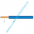 Conductor rigid de conexiuni TCY1X0.4 pentru telecomunicatii