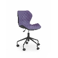 Scaun birou copii HM Matrix negru - violet