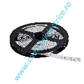 BANDA LUMINOASA LED600 ALB RECE 9.6W/M 12V IP20 120 LEDURI/M