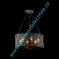 Candelabru Carter 955CARTER6R negru 6xE27 A++