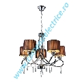 Candelabru Lilly 955LILLY5 crom 5xE27 A++