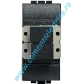 CONECTOR DE CUPLARE PENTRU FIBRA OPTICA SC 1 MODUL ANTRACIT LIVING LIGHT BTICINO