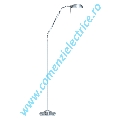 Lampadar Adjustable EU4351SS argintiu G9 1x33W