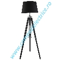 Lampadar Tripod EU1009CC crom/negru E27 1x60W