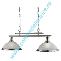 Pendul Bistro 2682-2SS satin sillver E27 2x40W