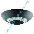 Plafoniera Halo 4548-36BK negru mat LED 16W 1088LM lumina intermediara