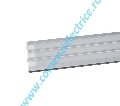 PROFIL DIN ALUMINIU CU CAPAC PVC ELM950/2-1000