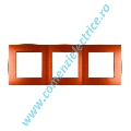 RAMA DECORATIVA ELMARK CITY 3 POSTURI ORANGE METALIC