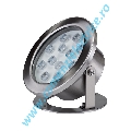 Spot piscina Underwater Led 98LED012SW argintiu 12W LED 600LM A++ IP68