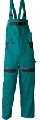 PANTALONI CU PIEPTAR COOL TREND CULOARE VERDE / NEGRU H8105