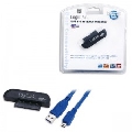 ​ADAPTOR EXTERN  1 x USB 3.0 A TATA LA 1x SATA, CU LED ACTIVITATE LOGILINK AU0012