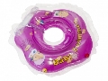 Colac de inot bebe cu zornaitoare Baby Swimmer, Roz