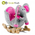 Balansoar cu roti 2 in 1 cu sunete KinderKraft, Elephant