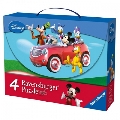 Puzzle Mickey si Prietenii 2 x 25 / 2 x 36 Piese Ravensburger,