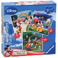 Puzzle Clubul Mickey Mouse 25 / 36 / 49 Piese Ravensburger,