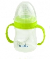 Biberon cu maner, tetina anticolici si sistem ventilatie 160ml 3m+ 1450 Nuvita, Verde