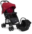 Carucior 2 in 1 cu maner reversibil Mirus Joie, Cherry