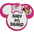 Semn de avertizare Baby on Board Disney Eurasia, Minnie