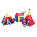 Ansamblu corturi de joaca Deluxe City Knorrtoys,