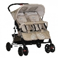 Carucior gemeni Itwin Kiddo, Beige