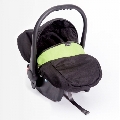 Cos auto Carlo cu Isofix Mikado, Pistachio/Black (208)