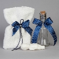 Set preot Fundita bleumarin Nikos Collection,