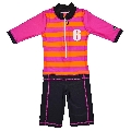 Costum de baie Sport pink protectie UV Swimpy, 86-92