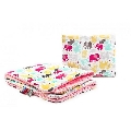 Lenjerie Sensillo MINKY Set 100x75/35x30 cm Sensillo, Pink/Elephants Color