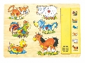 Puzzle sunetele animalelor Woodyland 90015