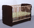 Patut Cu Sertar MyKids Serena Wenge + Saltea MyKids Cocos Confort 120X60X8