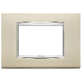 Rama ornament 3 module Satin Nickel Eikon Chrome