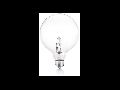 Bec halogen Alo Globo mare, 20W, E27, 320Lm