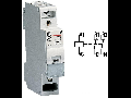 contactor modular Contax, 20A, 230V, CA, 1 modul, 2NI, Alb