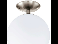 Lampa tavan RONDO satin nickel 220-240V,50/60Hz IP20