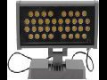 Proiector LED, 36 x 1W/RGB, IP65, TG-4203.1336