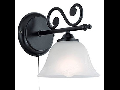 Lampa perete MURCIA negru 220-240V,50/60Hz IP20