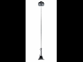 Lampa suspendata Musero,1x7.24w,fumuriu