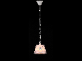 Lampa suspendata Itella,1 bec dulie E14, 230V,D.19 cm, H.105 cm,Alb