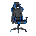 Scaun gaming GN90 Silverstone negru - albastru