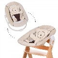 Sezlong Alpha Bouncer 2 in 1 Hearts Beige