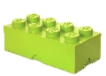 Cutie depozitare LEGO 2x4 verde deschis