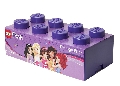 Cutie depozitare LEGO Friends 2x4 violet