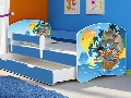 Patut Tineret Pirates cu Sertar si Saltea 140x70 MyKids