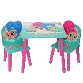 Set masuta si 2 scaunele Shimmer & Shine