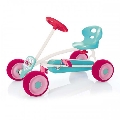 Mini Go Kart Turbo Roz pentru fetite - Hauck