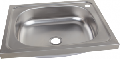 CHIUVETA INOX FARA PICURATOR SATINATA / 50X50CM - 0.4MM - DREAPTA