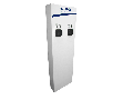 i-CHARGE PUBLIC lat, 2x Tip2 22kW, inox, MCB, RCD